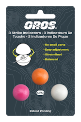 Oros Strike Indicator 3 colours on card