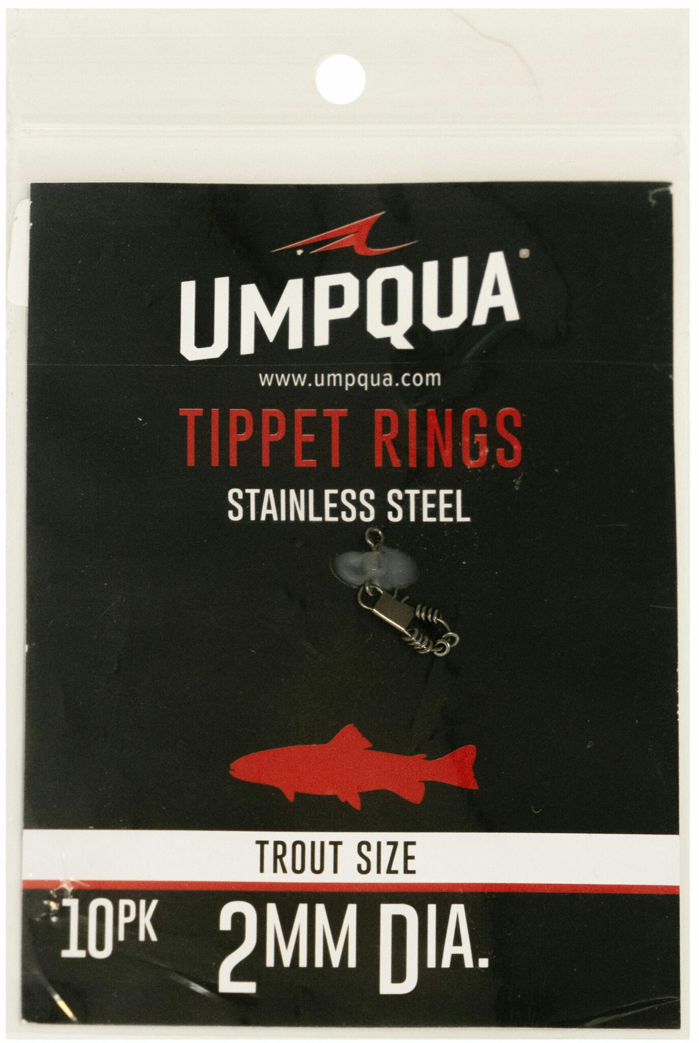 Umpqua Tippet Ring Standard 2mm 10-pack