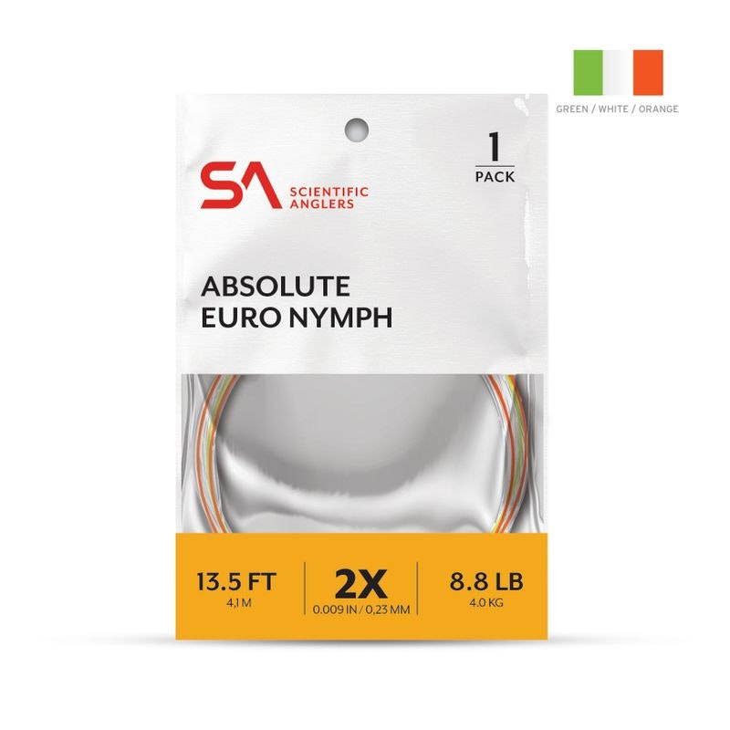 SA Absolute Euro Nymph Leader 30'
