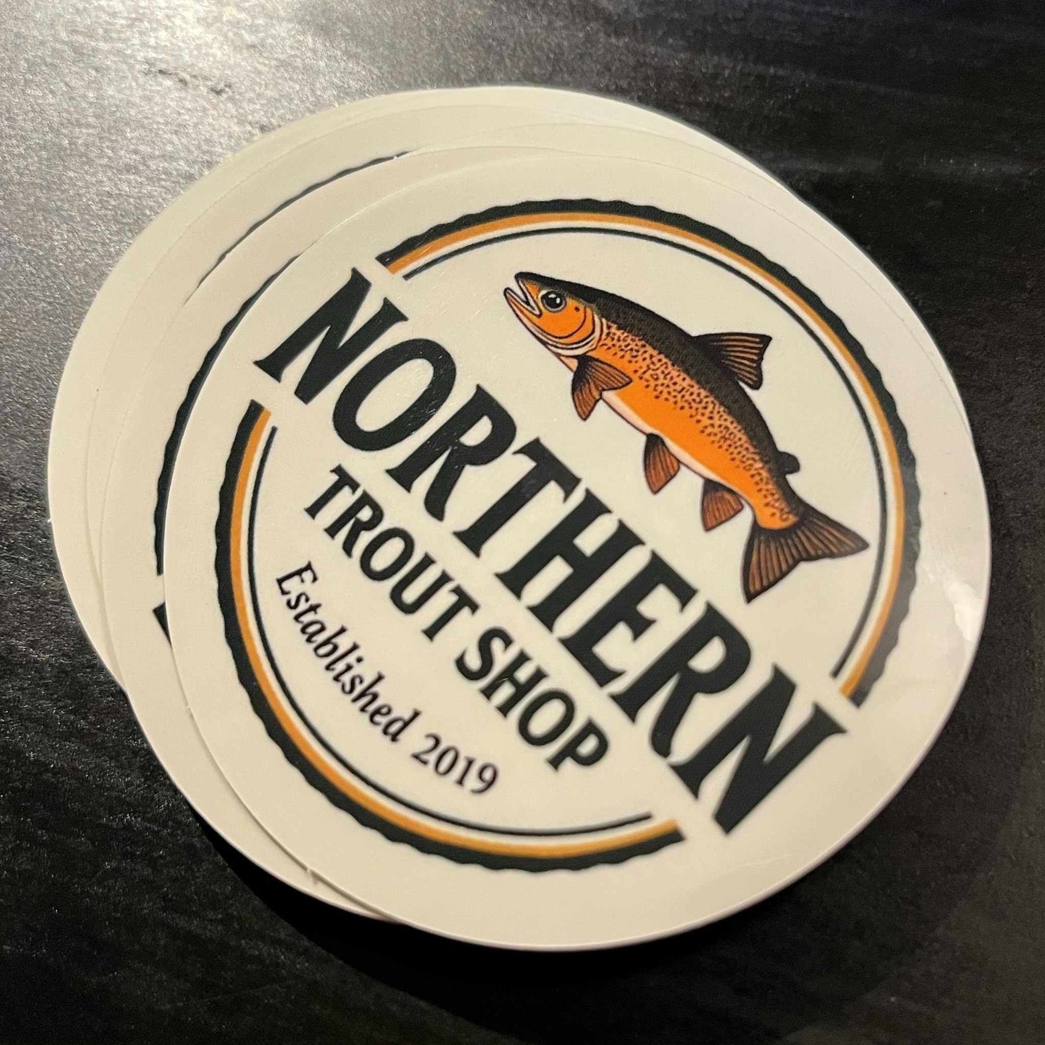 Northern Trout Shop Logo Sticker