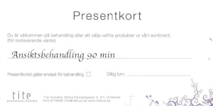 Ansiktsbehandling 90 min