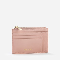 "Barcelona" Zipper korthållare pink