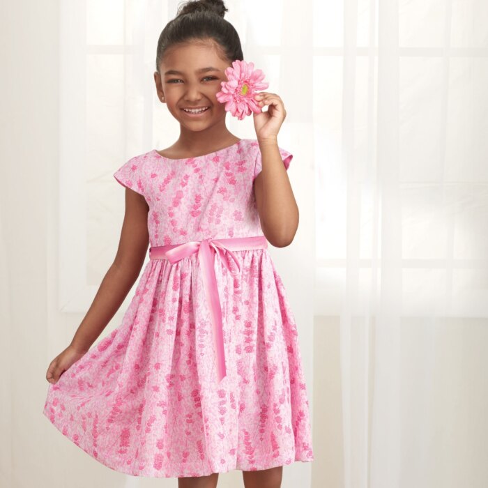 Simplicity 9320 CL 6-8 år Barn klänning