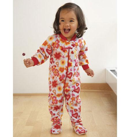 Symönster Kwik Sew 3527 - Pyjamas Jumpsuit baby