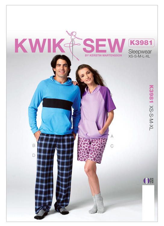 Kwik Sew 3981 - Byxa - Dam Herr