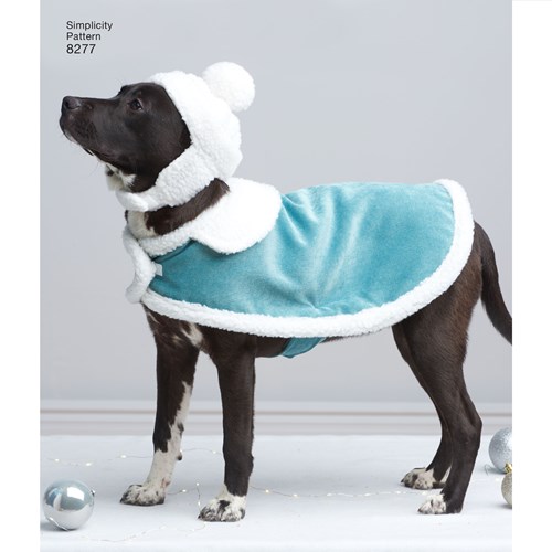 Simplicity 8277 A Övrigt Storlek S-L Hundkläder