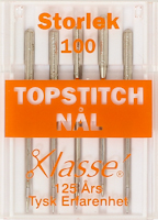 Nål - Klasse TOPSTITCH nålar 100/16 - 5-pack