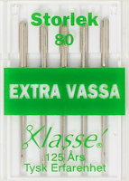 Nål -KLASSE EXTRA VASSA- 80/12 5-pack