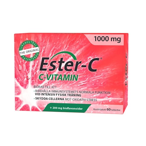 Ester-C 1000mg 60 tabletter MedicaNatumin