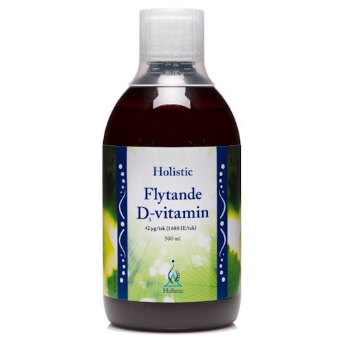 Flytande D3-vitamin 500 ml Holistic