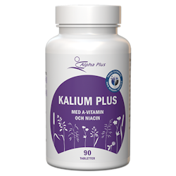 K Plus 90 tabletter (Kalium Plus) Alpha plus