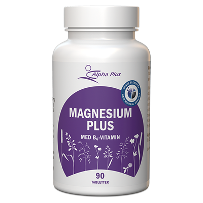 Magnesium Plus 90 tabletter Alpha Plus
