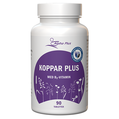 Koppar Plus 90 tabletter Alpha Plus