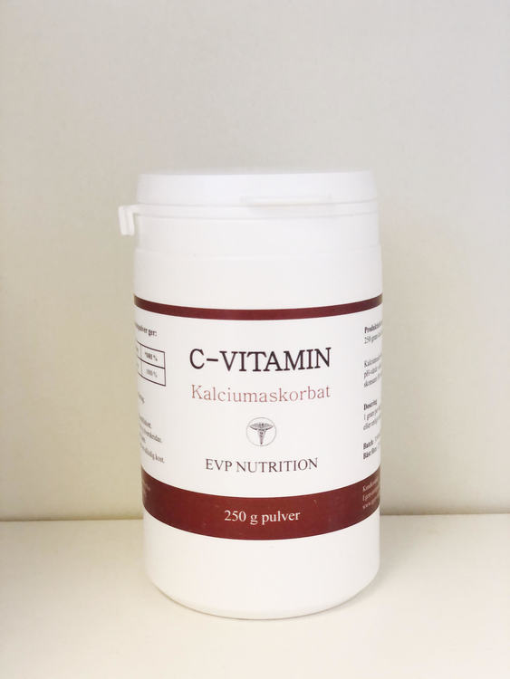 C-vitamin Kalciumaskorbat 250 gram EVP