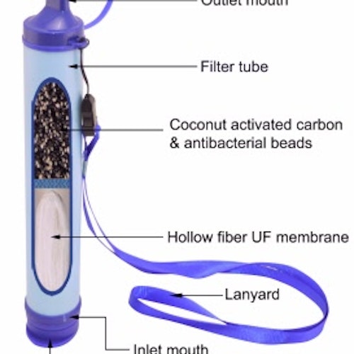 Personal Water Filter Straw