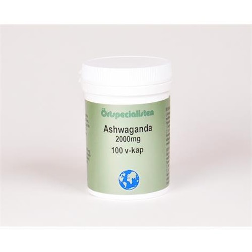 Ashwaganda 2000 mg 100 kapslar Örtspecialisten