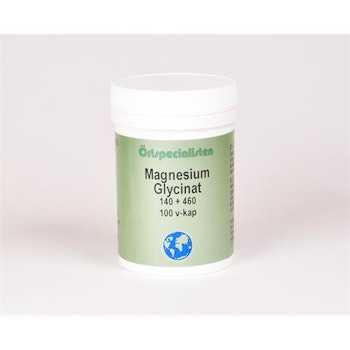 Magnesiumglycinat 100 kapslar Örtspecialisten
