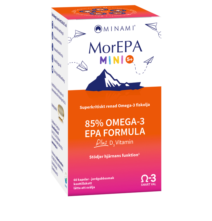 MorEPA MINI Omega-3 60 kapslar