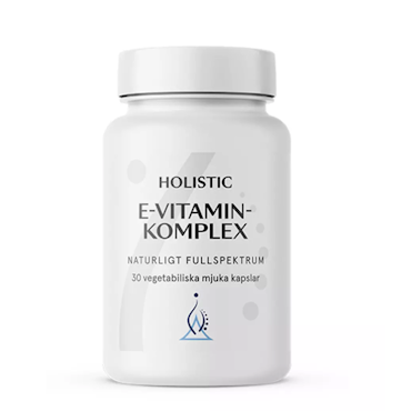 E-vitaminkomplex 30 kapslar Holistic