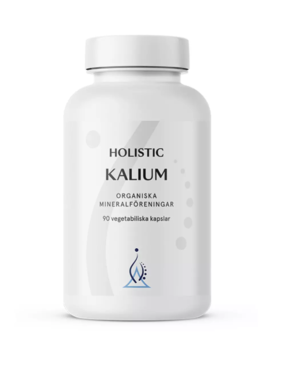 Kalium 255 mg 90 veg kapslar Holistic