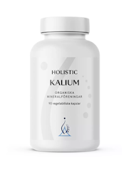 Kalium 250 mg 90 kapslar Holistic