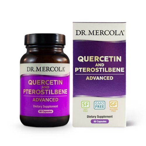 Quercetin och Pterostilben 60 kapslar Dr. Mercola