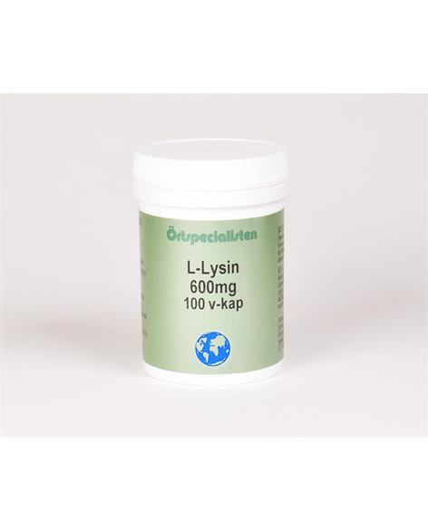 L-Lysin 600 mg 100 kapslar Örtspecialisten