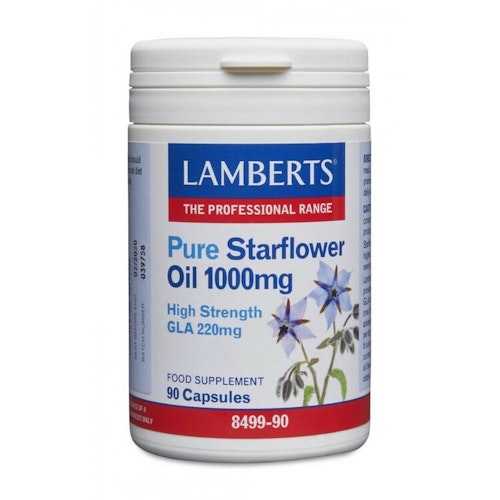 Pure Starflower Oil 1000 mg (Gurkörtsolja) 90 kapslar Lamberts