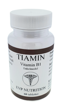 Vitamin B1 Tiamin Enkelmedel 60 tabletter EVP