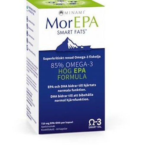 MorEPA Smart Fats 720 mg 60 kapslar