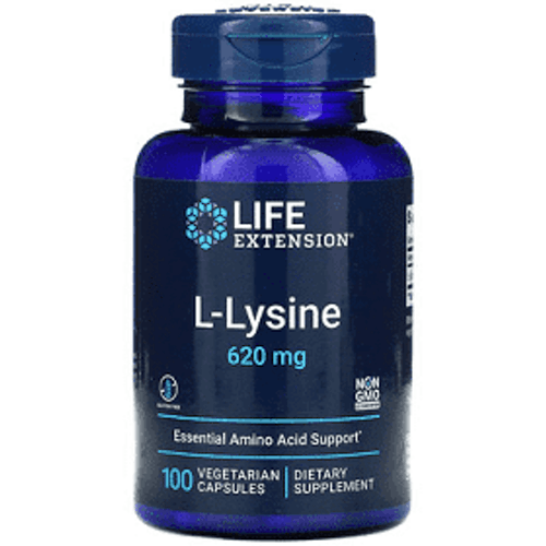 L-lysine 620 mg 100 kapslar Life Extension