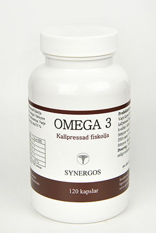 Omega 3 Kallpressad fiskolja 120 kapslar