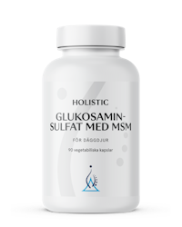 Glukosaminsulfat med MSM 90 kapslar Holistic