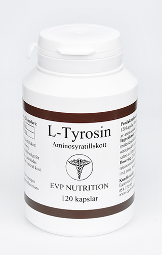 L-Tyrosin 120 kapslar EVP