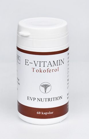 Vitamin E  60 kapslar EVP