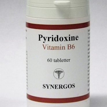 Vitamin B6 Pyridoxin 60 kapslar EVP