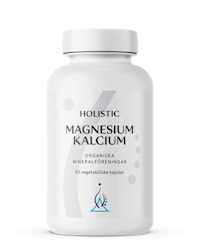 Magnesium/Kalcium 80/40 mg 90 kapslar Holistic