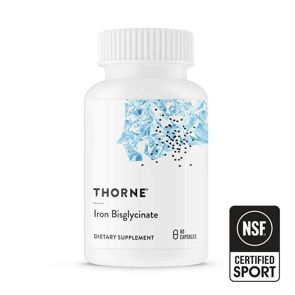 Iron Bisglycinate 60 kapslar (NSF) Thorne