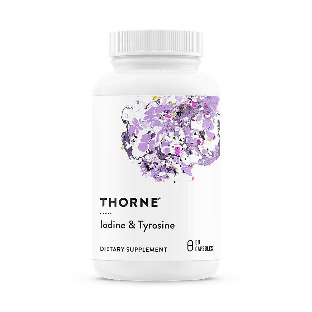 Jod & Tyrosin (Iodine & Tyrosine) 60 kapslar Thorne