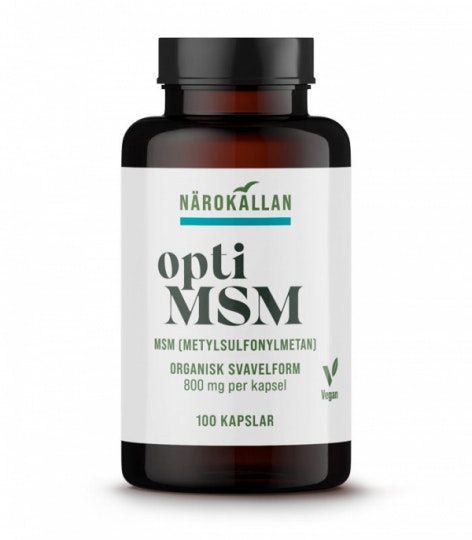 OptiMSM 100 kapslar Närokällan