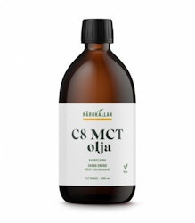 C8 MCT-olja 500ml Närokällan