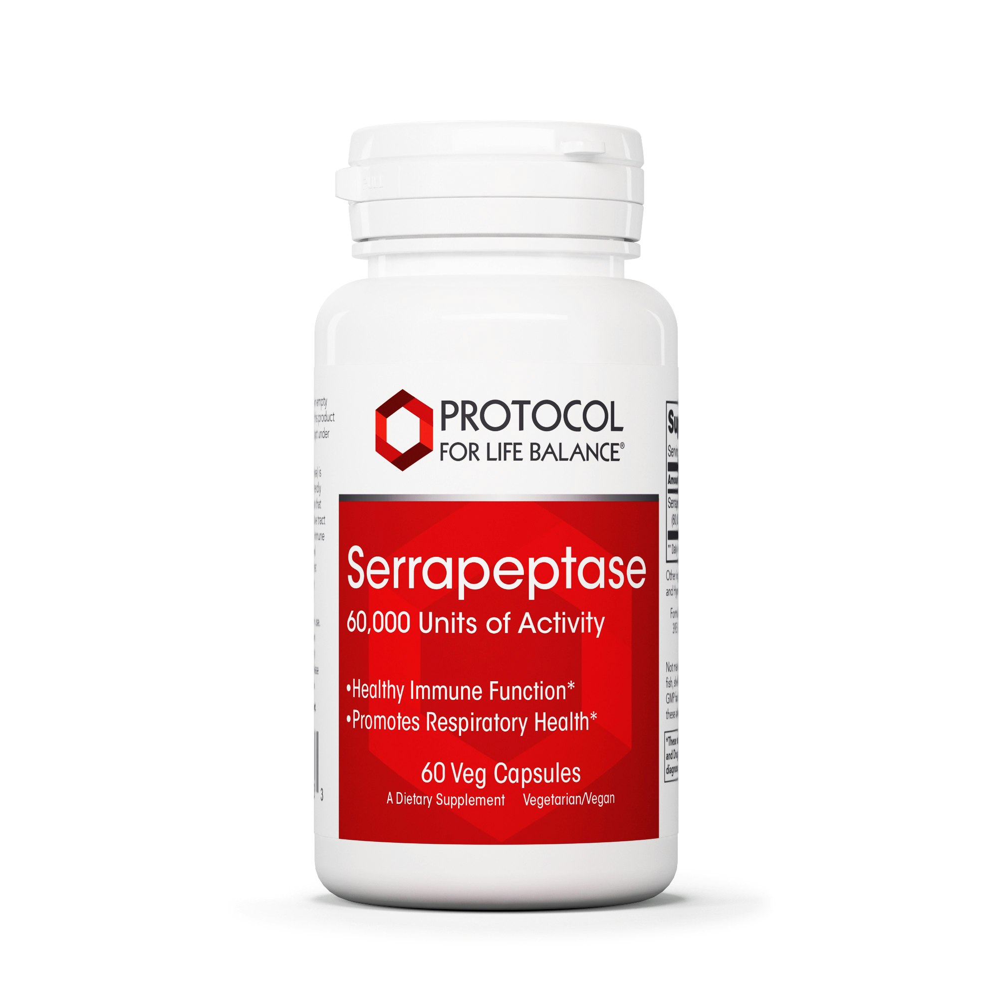 Serrapeptase 60.000 SU 60 kapslar Protocol For Life