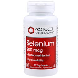 Selenium 200 mcg 90 kapslar Protocol For Life (Selen)