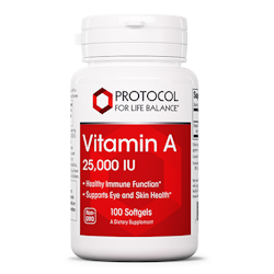 A Vitamin  25000 IU 100 mjuka kapslar Protocol For Life