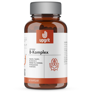 B-Komplex Metylerad 60 kapslar Upgrit