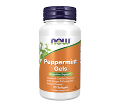 Peppermint Gels (Pepparmynta) 90 Mjuka kapslar NOW