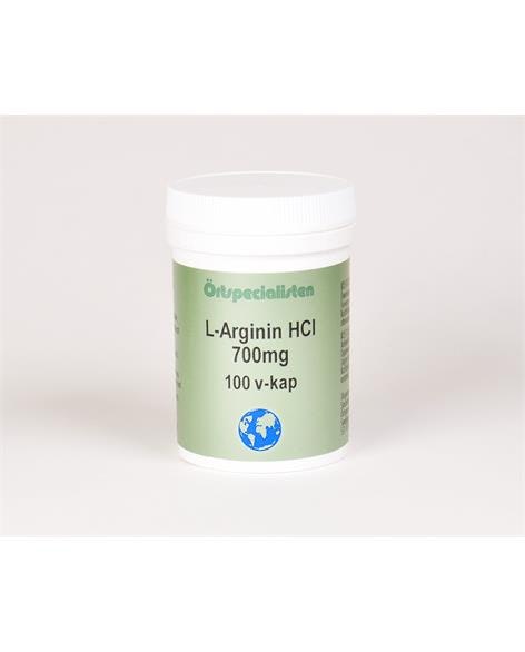 L-Arginin HCL 700mg 100 kapslar Örtspecialisten
