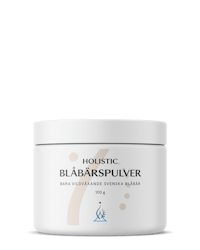 Blåbärspulver 100g Holistic