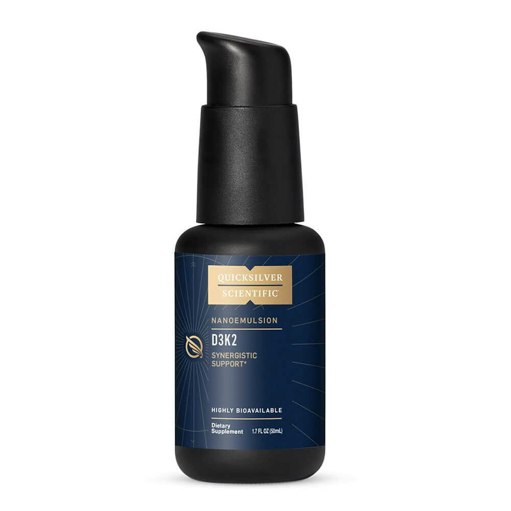 D3 Vitamin + K2 50ml liposomal Quicksilver Scientific