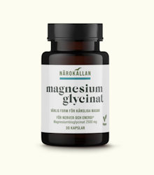 Magnesiumglycinat 30 kapslar Närokällan